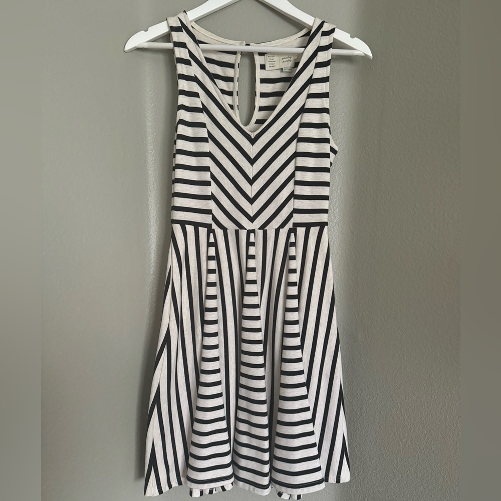 Anthropologie Striped Summer Dress Size XS